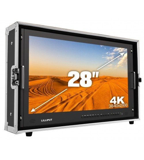 Lilliput BM280-4K - 28 4K monitor with HDMI and SDI connectivity 
